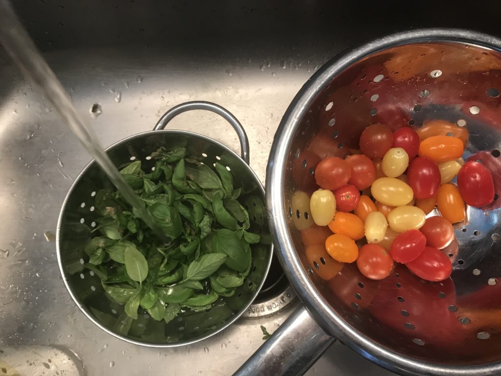 Healthy Baked Pesto Pasta Elisalou